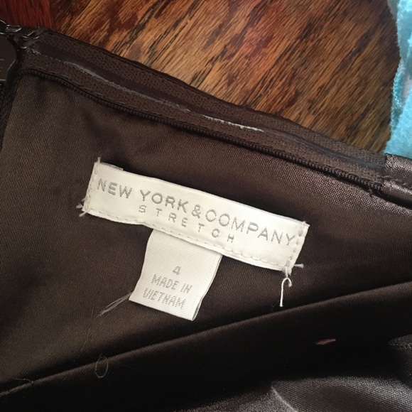 New York & Company Strapless Mini Dress - Picture 4 of 4